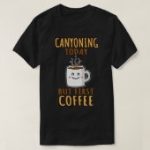 T-shirt Canyoning agréable (Design devant)