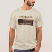 T-shirt Canyonlands de gazouillement de #ParkChat (Devant)