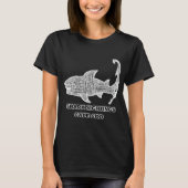 T-shirt Cap Cod Shark Sightings Shark Ocean (Devant)