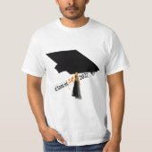 T-shirt Cap Diploma Class of 2027 Graduation (Devant)