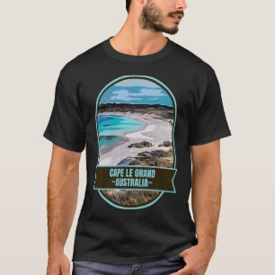 T-shirt Cap Le Grand � L'horizon sans fin de l'Australie