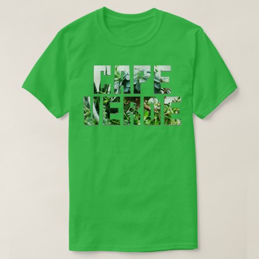 T-shirt Cap-Vert (Design devant)