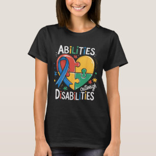 T-shirt Capacités de sensibilisation sur l'autisme par rap