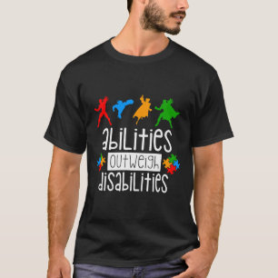 T-shirt Capacités de sensibilisation sur l'autisme supérie