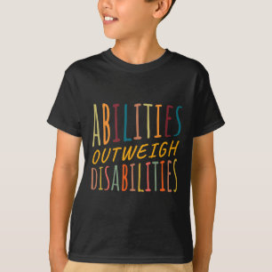 T-shirt Capacités par rapport aux déficiences Psychologie