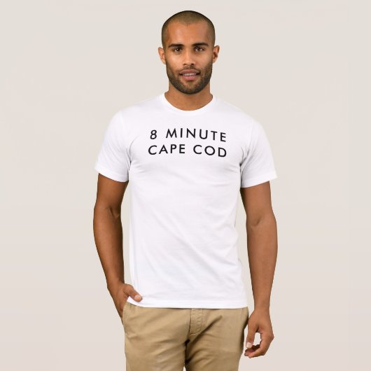 T-shirt Cape Cod 8 minutes inspiré par Time Crisis (Devant entier)