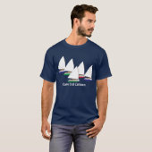 T-shirt Cape Cod Catboats (Devant entier)