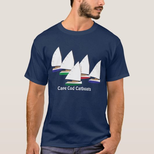 T-shirt Cape Cod Catboats (Devant)