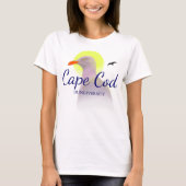 T-shirt Cape Cod Dune-Université Dames Tee (Devant)