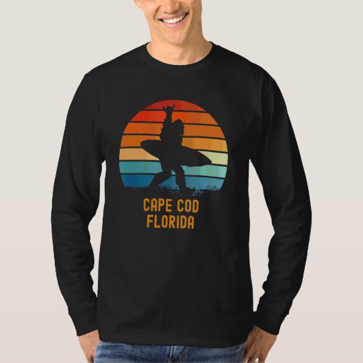T-shirt Cape Cod Floride Sasquatch Souvenir (Devant)