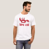 T-shirt Cape Cod - Funny Red Crab (Devant entier)