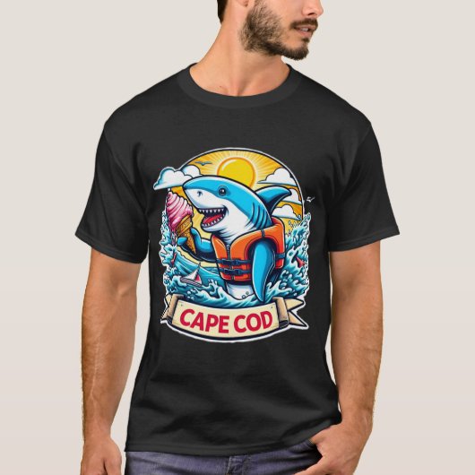 T-SHIRT CAPE COD-GREAT BLANC MANGER GLACE CRÈME 7 (Devant)