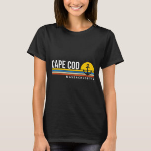 T-shirt Cape Cod Machusetts Ma Souvenirs Rétro Vintage Boa