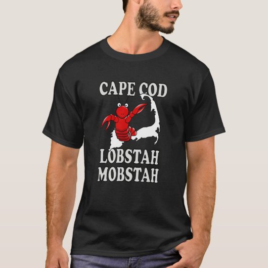 T-shirt Cape Cod Massachusetts Funny LOBSTER (Devant)