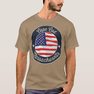 T-shirt Cape Cod - Massachusetts patriotiques Souvenir T-S