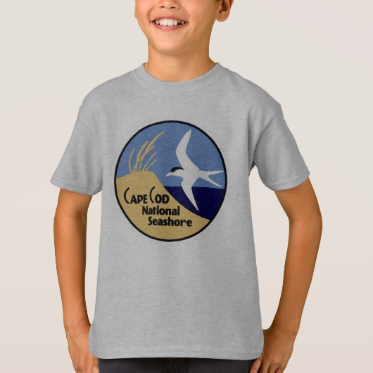 T-shirt Cape Cod National Seashore Classic Summer (Devant)