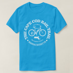 T-shirt Cape Cod Rail Trail (cycling)