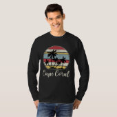 T-shirt Cape Coral Florida Beach Vacation Trip Tropical Re (Devant entier)