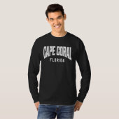 T-shirt Cape Coral Floride (Devant entier)