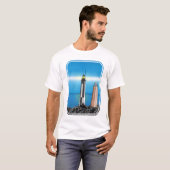 T-shirt Cape Henry Lighthouse Virginia Chesapeake Bay (Devant entier)