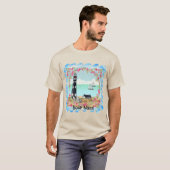 T-shirt Cape Lookout Lighthouse (Devant entier)