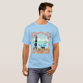 T-shirt Cape Lookout Lighthouse (Devant entier)