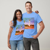 T-shirt Cape May Lighthouse Canvas Imprimer (Unisexe)