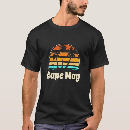 T-shirt Cape May New Jersey Beach Nj Beach Bum New Netherl (Devant)