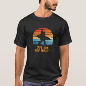 T-shirt Cape May - New Jersey Sasquatch Souvenir (Devant)