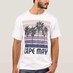 T-shirt Cape May New Jersey Vacances d'été Vintage