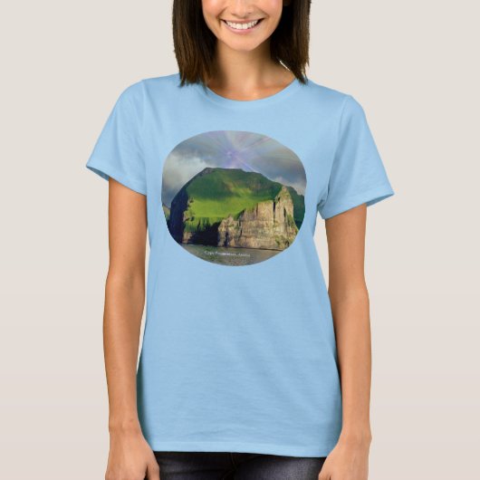 T-shirt Cape Promontory Cape Lutkes Alaska Womens (Devant)
