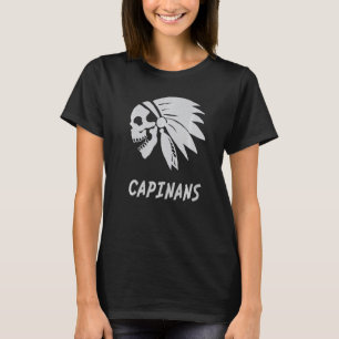 T-shirt Capinans Amérindien Né Liberté Mal