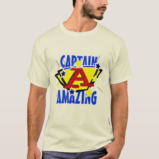 T-shirt Capitaine Amazing (Devant)