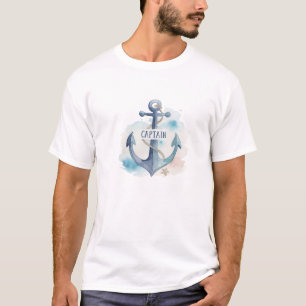T-shirt Capitaine Ancre