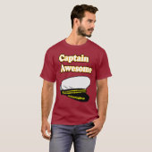 T-shirt Capitaine Awesome Shirt (Devant entier)