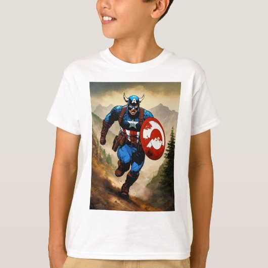 T-shirt "Capitaine Boarica : Une merveille hilarante dans (Devant)