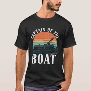 T-shirt Capitaine Boat Vintage Retro Regardez maintenant