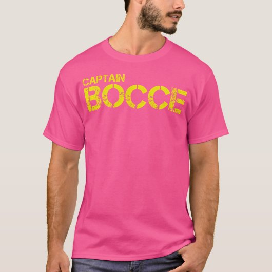 T-shirt Capitaine Bocce (Devant)