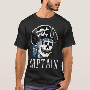 T-shirt Capitaine borgne de pirate