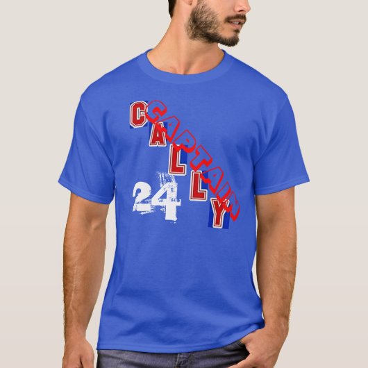 T-shirt Capitaine Cally Broadway Blueshirts (Devant)