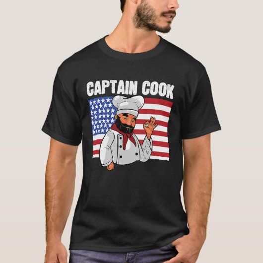 T-shirt Capitaine Cook (Devant)