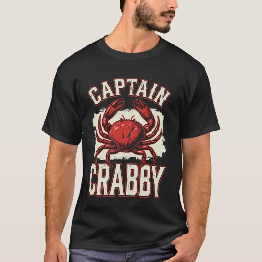 T-shirt Capitaine Crabby (Devant)