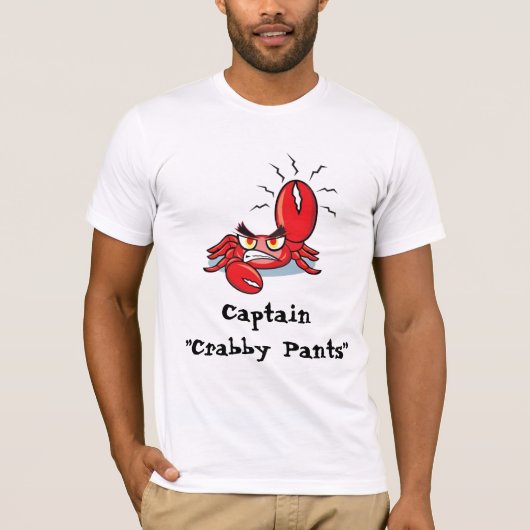 T-shirt Capitaine Crabby Pants (Devant)