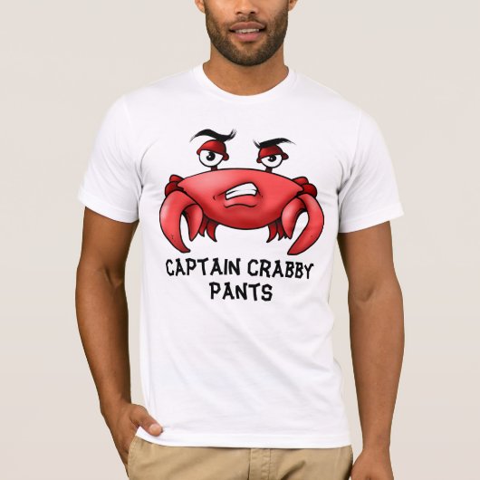 T-shirt Capitaine Crabby Pants (Devant)