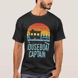 T-shirt Capitaine de bateau domestique