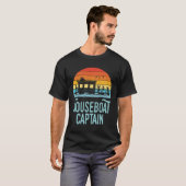 T-shirt Capitaine de bateau domestique (Devant entier)