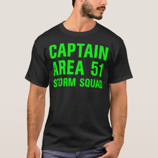 T-shirt Capitaine de la région 51 de tempête