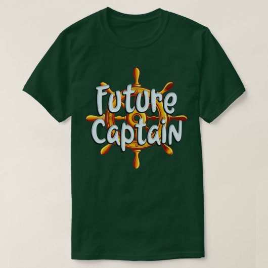 T-shirt Capitaine de navire (Design devant)