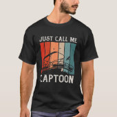 T-shirt Capitaine de Triton Pontoon Capitaine juste appele (Devant)