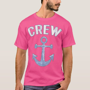 T-shirt Capitaine d'équipage de bateau Pontoon nautique Vo